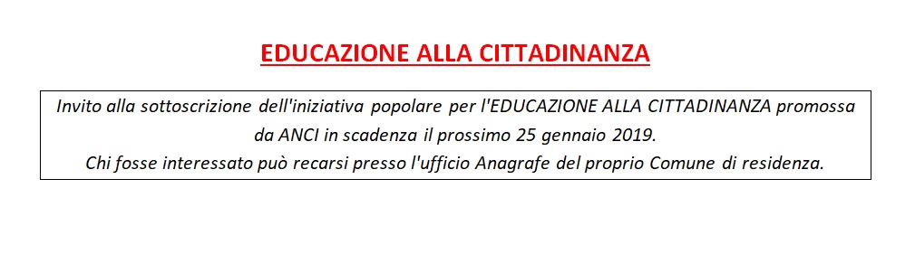 CITTADINANZA