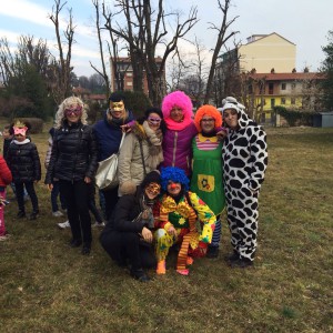 in maschera per le vie di Rivara 3