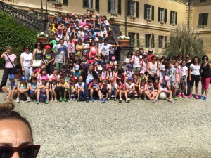 passeggiata con gli alpini plesso di Rivara